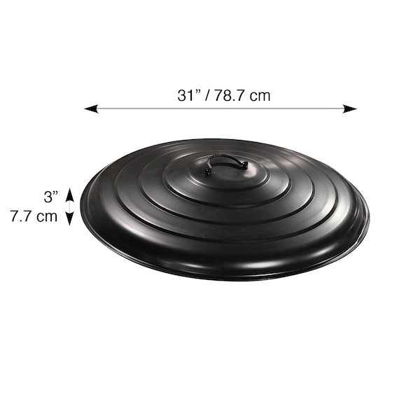 31'' Round Fire Ring Lid